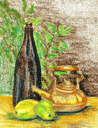 Bodegón con limones